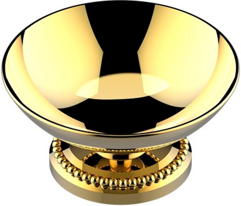 Мыльница настольная, металл. d 100mm (цв.бронза (Bronze brillant)) Versailles ZZ