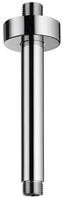 Кронштейн потолочный, G 1/2, 150мм, для верхнего душа, (цв.хром), IdeaRain ZZ