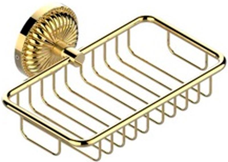 Мыльница настенная, металл. решётка 160х95mm (цв. золото (Dore)) Cygne ZZ