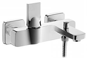 Смеситель для ванны, (цв. хром), Line ZZ