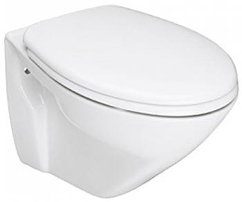 Унитаз подвесной 37х53см, безободковый, без сиденья, Cetus ZZ