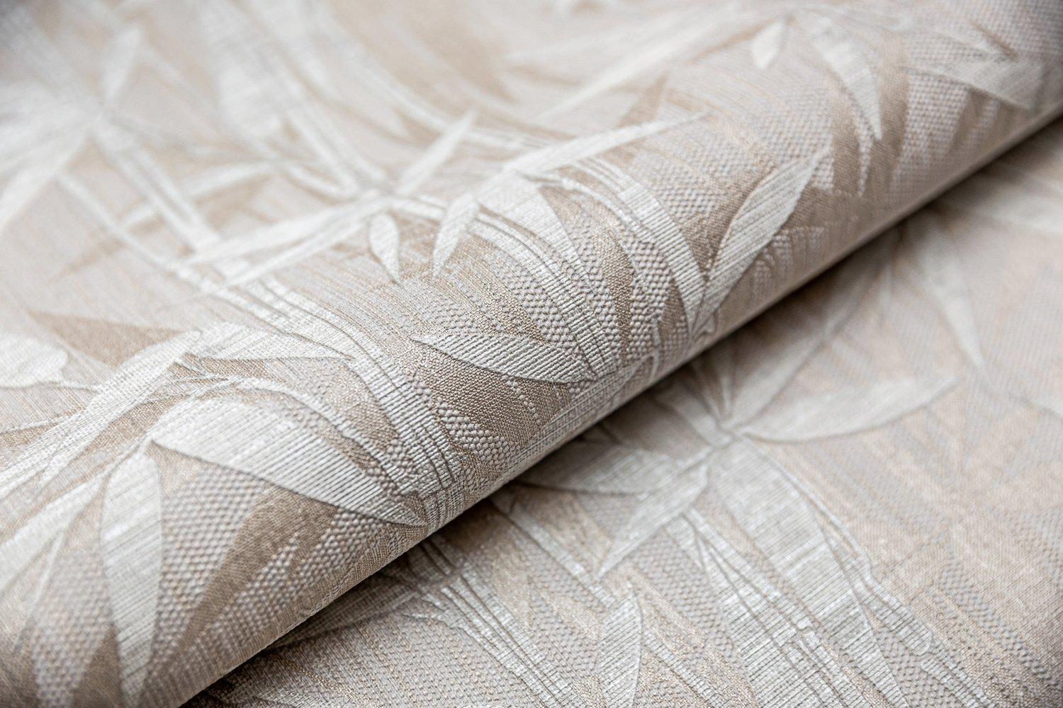 Обои виниловые Бамбук , мотив, бежевый ZZ