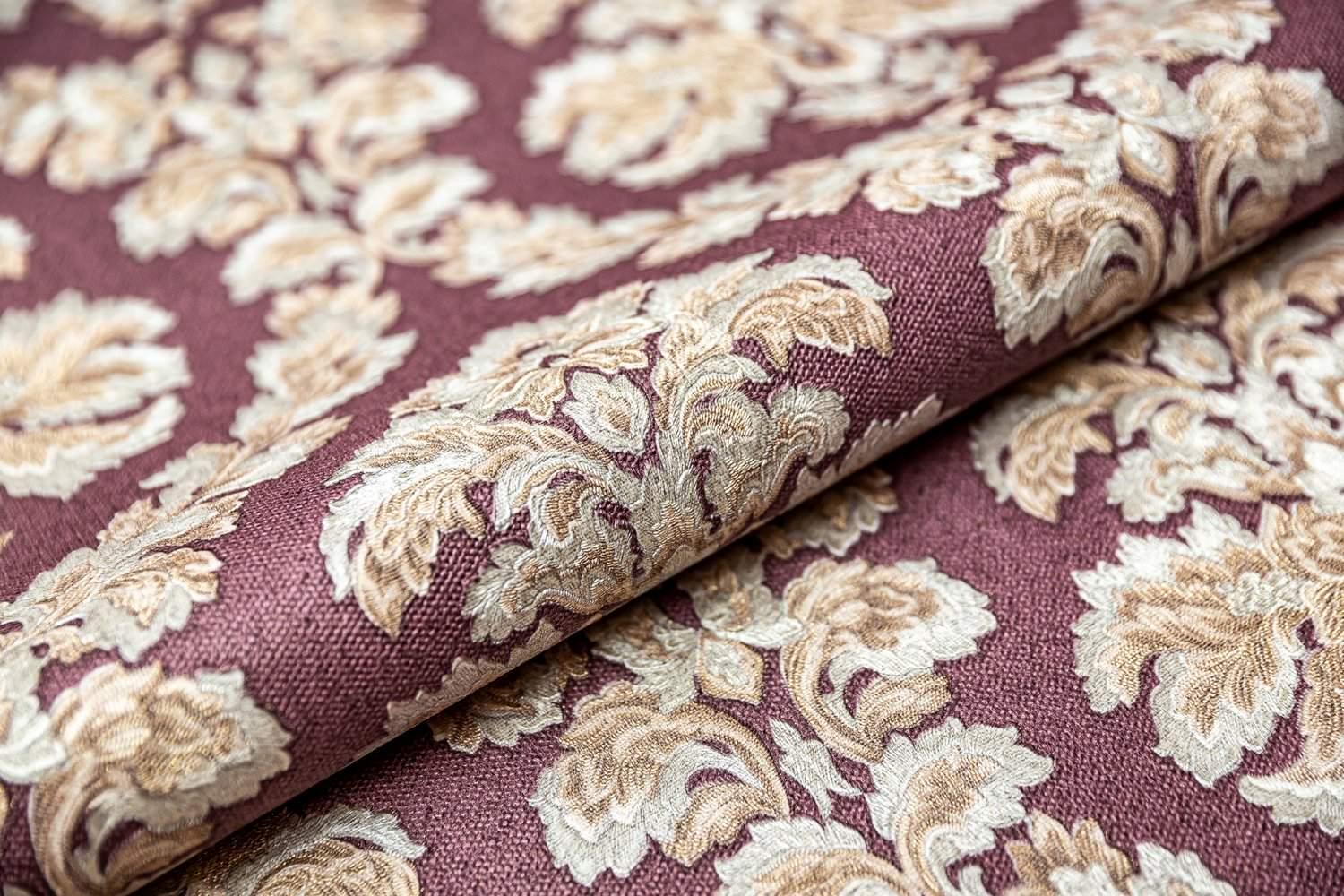 Обои виниловые Палаццо , мотив, красный ZZ