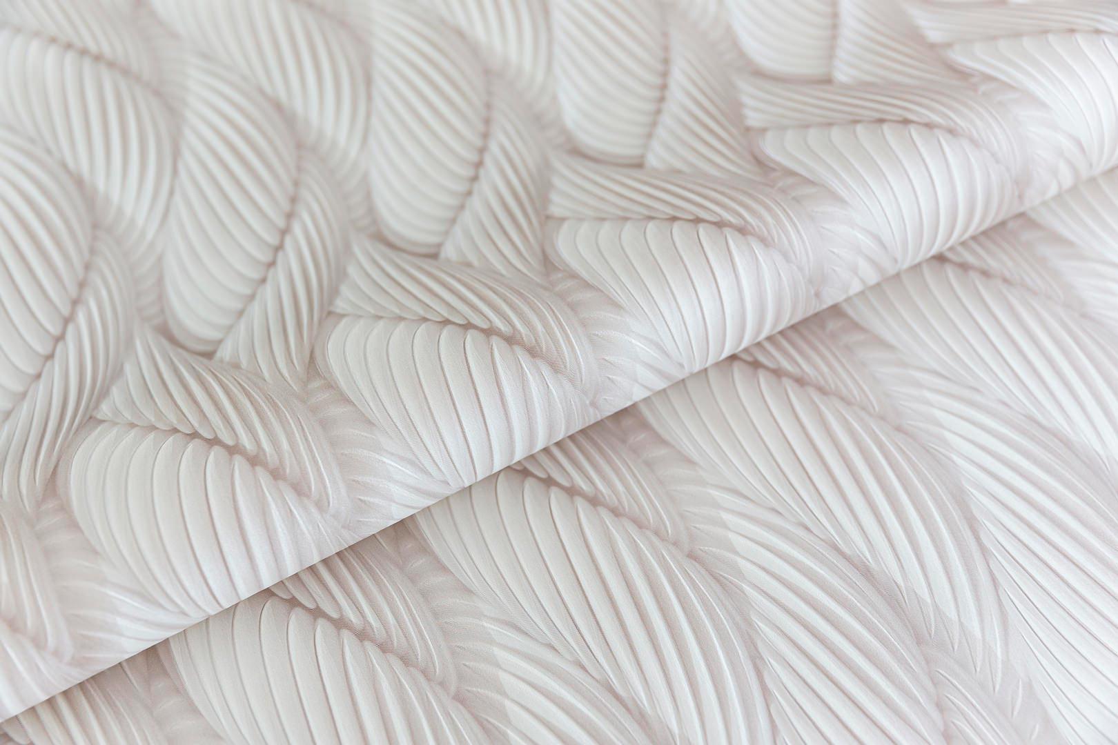 Обои виниловые Трессаж мотив, бежевый ZZ