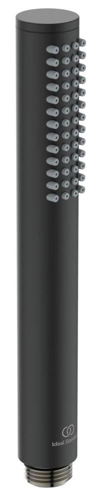 Лейка д/д ручная, (металл цв.черный матовый), Stick IdealRain ZZ