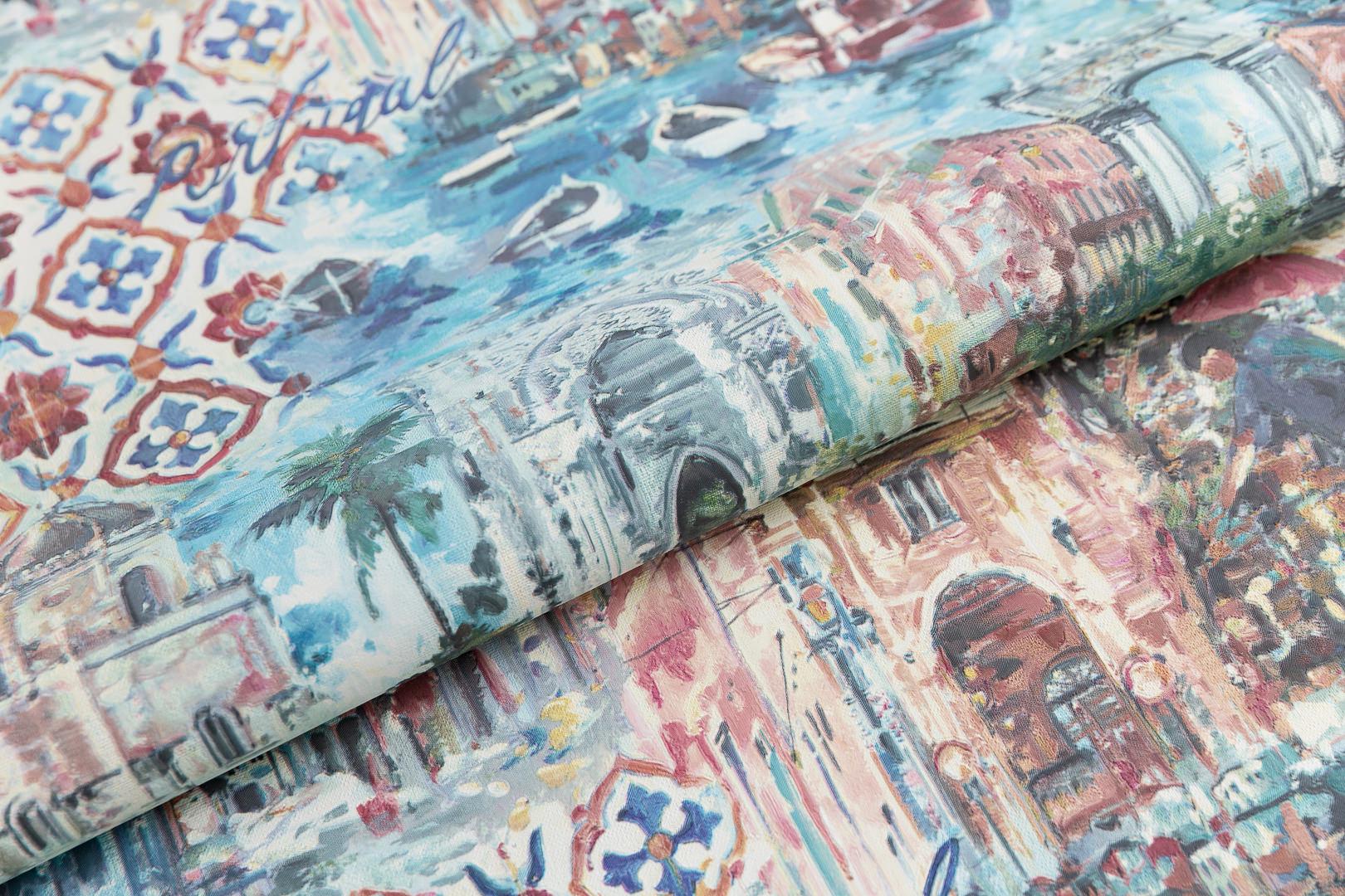 Обои виниловые Впечатление мотив, цветной ZZ