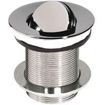 Пробка сливного отверстия для ванн без перелива, (цв. хром), Victoria Albert  ZZ