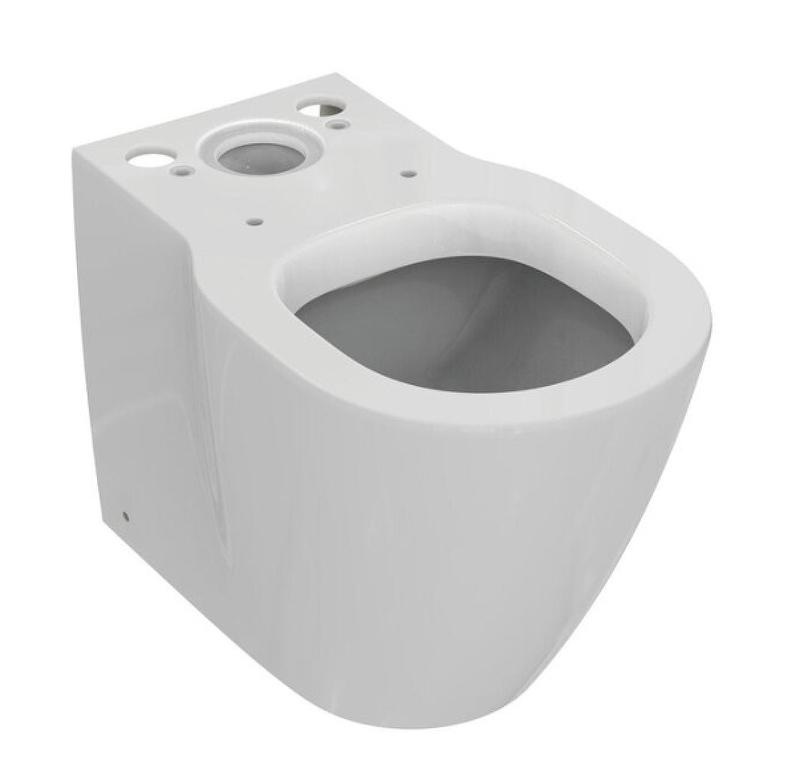 Чаша напольного пристенного унитаза 365х605х400, без бачка,крышки, универсальный слив, крепеж в комплекте, цв.белый  Connect Spase ZZ