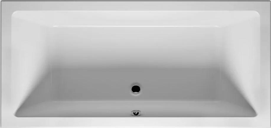 Ванна 180х80см, без ножек/рамы, панелей, слива-перелива, (акрил цв.белый), Lugo ZZ