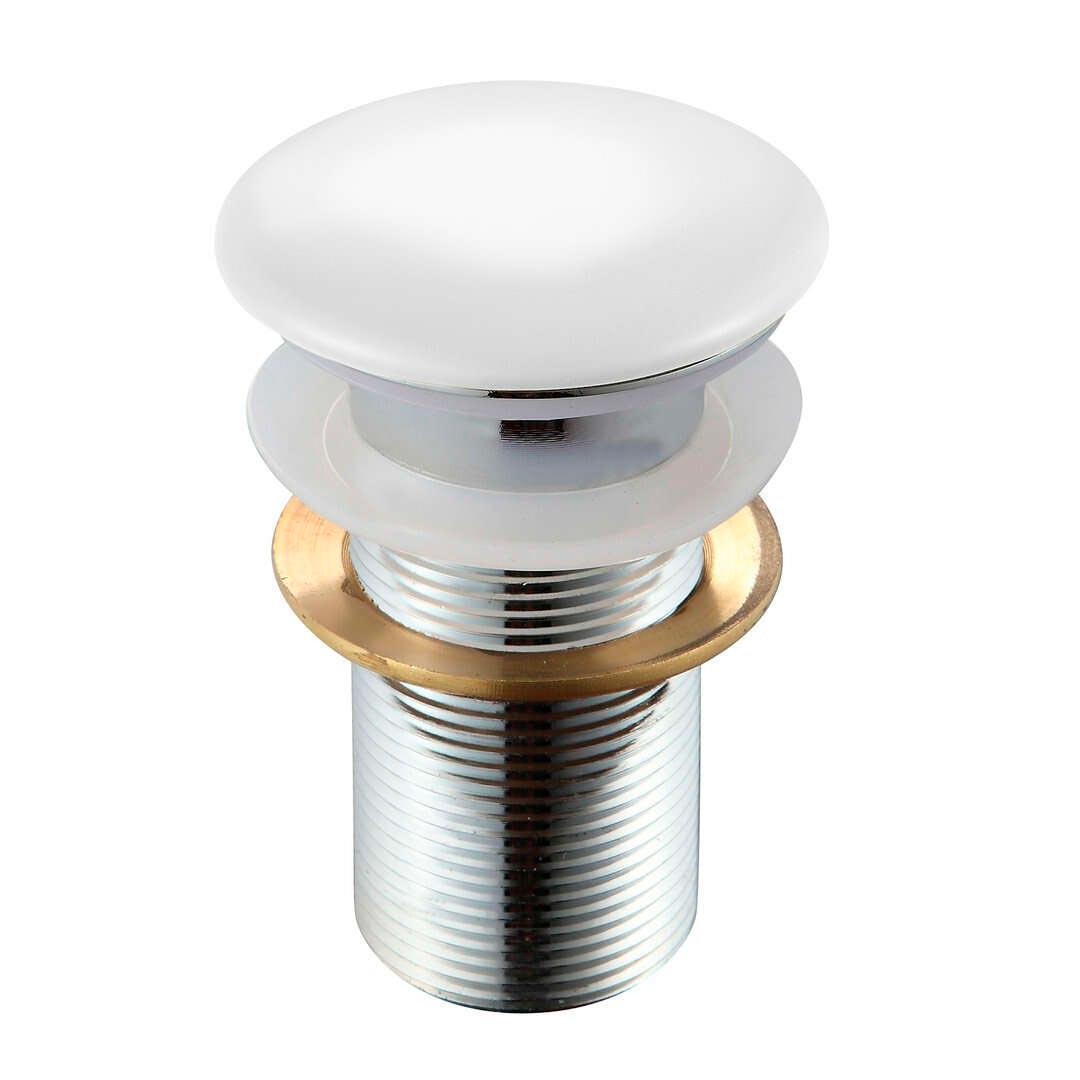 Донный клапан для раковины, (цв.белый), Melana ZZ