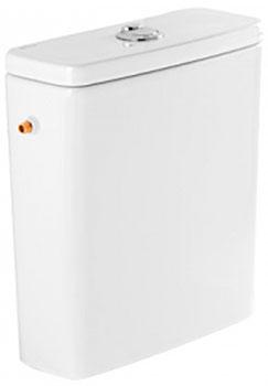 Бачок для унитаза, подвод воды сверху сбоку слева, (БЕЗ механизма смыва арт.33413114), Look ZZ