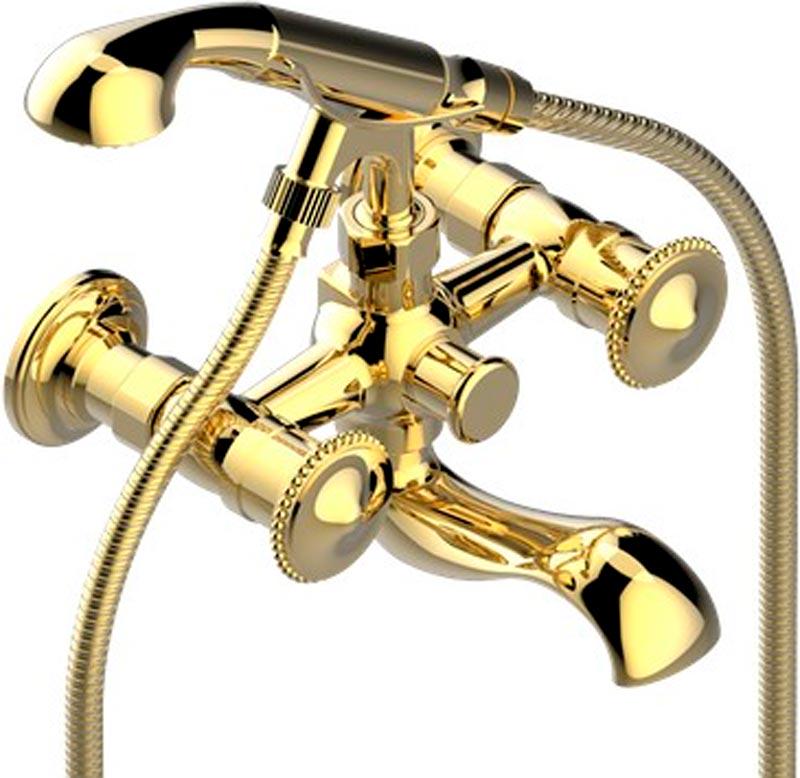 Смеситель на ванну с душ.гарн., (цв. латунь (Luxbrass)) Vendome ZZ