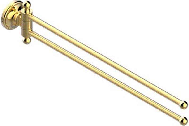 Полотенцедержатель двойной, поворотный 400мм (цв. латунь (Luxbrass)) Versailles ZZ