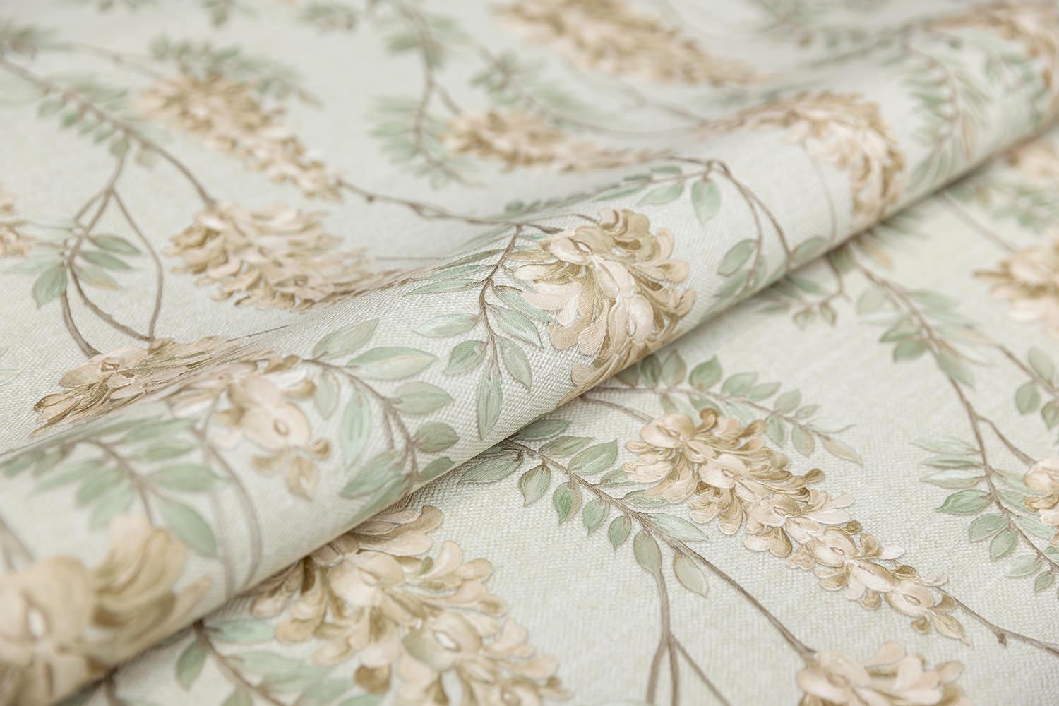 Обои виниловые Эдем, мотив, зелёный ZZ