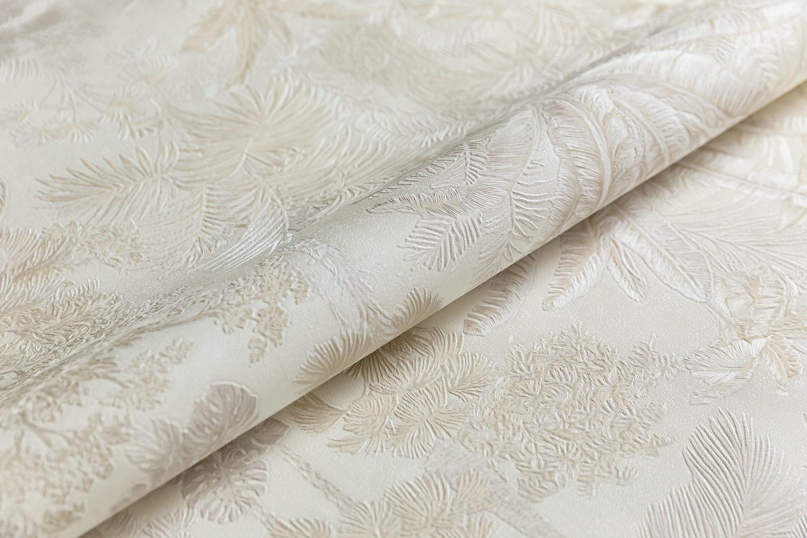 Обои виниловые Оазис мотив, бежевый, белый ZZ