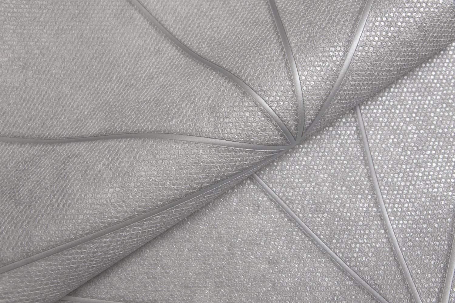 Обои виниловые Кутюр  мотив, серый ZZ