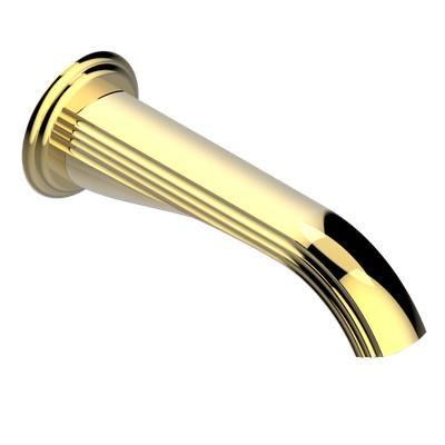 Излив 188мм, настенный для раковины / ванны, в копл с внутр частью G1/2, (цв. золото (Dore))Jaipur Aragonite ZZ