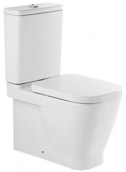 Чаша напольного унитаза, 62,4,x35см, безободковый Rimflush, без бачка арт.1341110LM и сиденья, Look ZZ