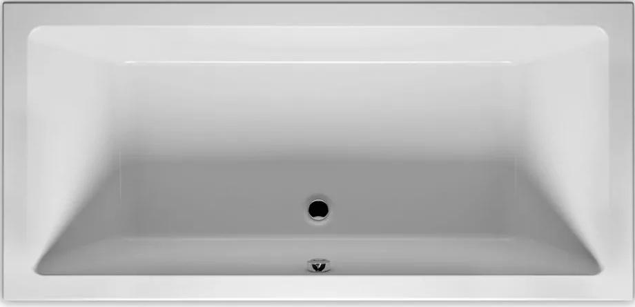 Ванна 180х90см, без ножек/рамы, панелей, слива-перелива, (акрил цв.белый), Lugo ZZ
