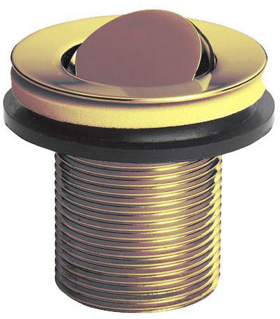 Пробка сливного отверстия для раковины, (цв.полир.латунь), Victoria Albert  ZZ