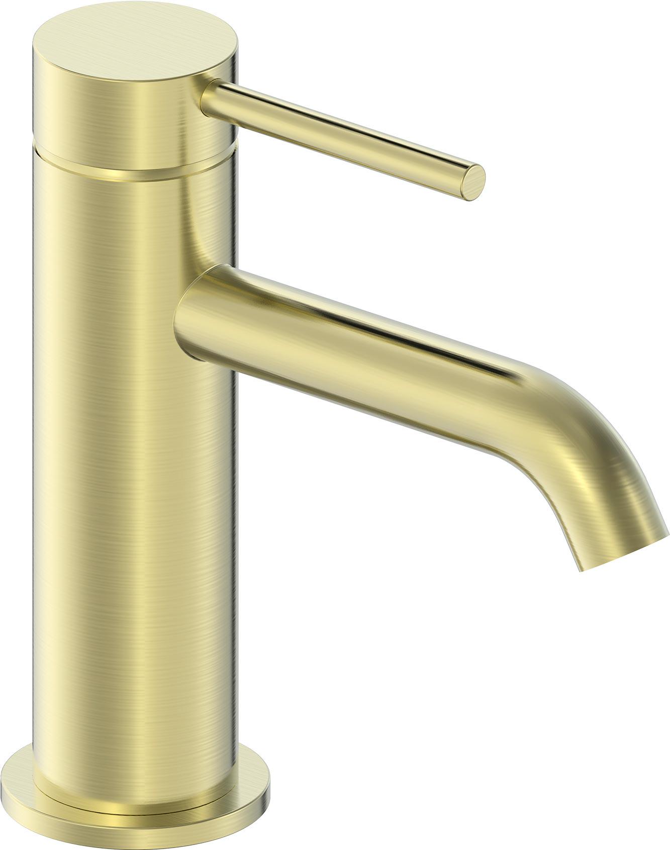 Смеситель для раковины, без д/к, (цв.матовое золото), Y-LINE ZZ