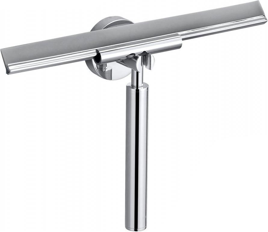 Скребок 265мм, для чиски стекла душевых кабин, держатель в компл., (цв.хром), Omega ZZ