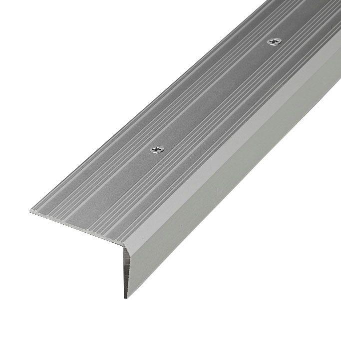 70/F Профиль для защиты ступеней anodised aluminium silver 4.2x340 ZZ