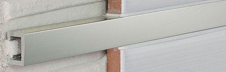 LCB/10 (LDB/10) Декоративный профиль silver bright polished aluminium 1x270