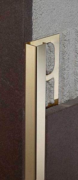 ZQLN/8 Профиль в форме прямого угла ottone lucido полир.латунь 1x270 ZZ