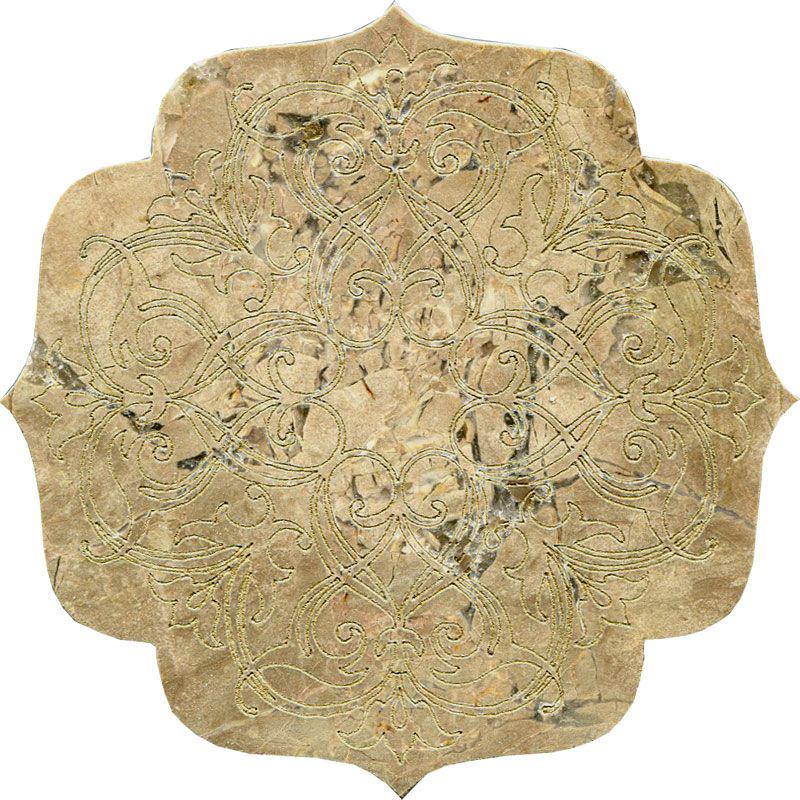 Тозетка Emperador Light Primera Marbl Tile № -1 золото (n048403) |10х10