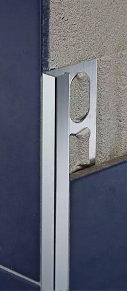 ZQTMN/12 Профиль в форме прямого угла titanium satin polished aluminium ZZ| 1x270