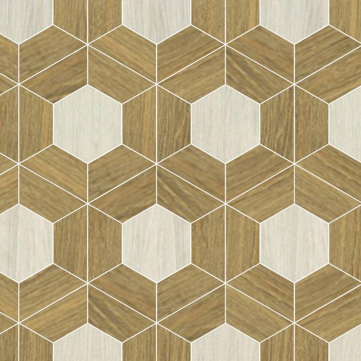 Модульное панно Декор Plato Ohra (n045871,n045867) | 45.2х52,2