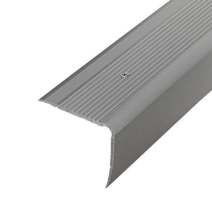 71/F Профиль для защиты ступеней silver anodised aluminium 5.4x340 ZZ
