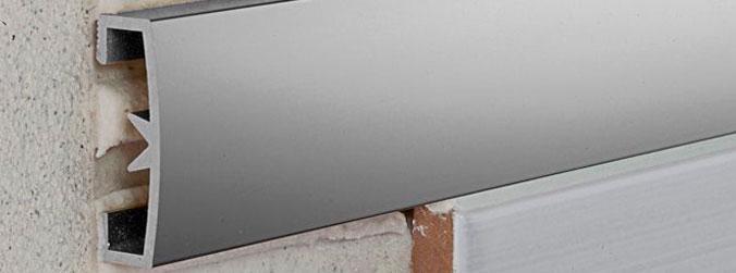 LB/B Округлый профиль для настенной керамической плитки серебро ярко полированное 2.5x270