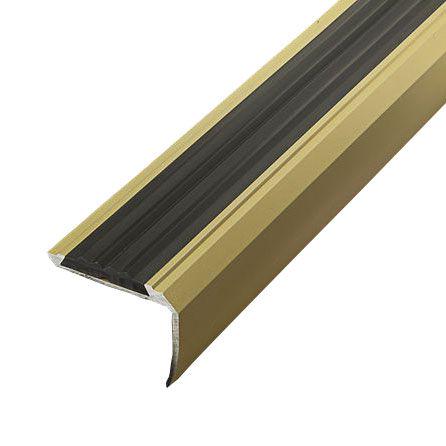 79/F Профиль для защиты ступеней  anodised aluminium gold 4.2x340 ZZ