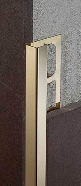 ZQLN/12 Профиль в форме прямого угла ottone lucido полир.латунь 1.25x270 ZZ