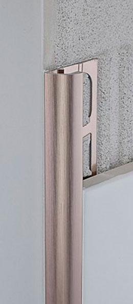 RBRS/10 Наружный алюминевый профиль copper satin polished XX| 1x270