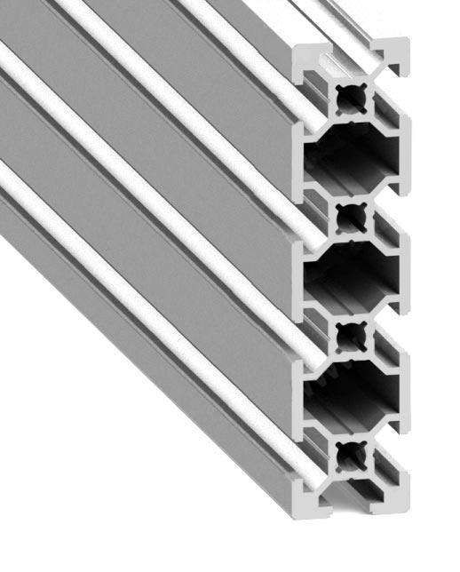 Профиль конструкционный алюминевый (без покрытия) 6 паз |2x8