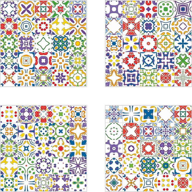 Комплект (4 шт.) декоров Casablanca для коллекции Капри | 40х40