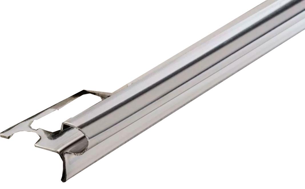 111/2F Профиль для защиты ступеней  silver anodised aluminium 3.8x270 ZZ