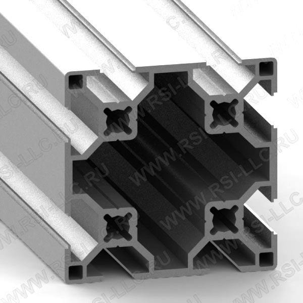 Профиль конструкционный алюминевый (без покрытия) 8 паз |6x6