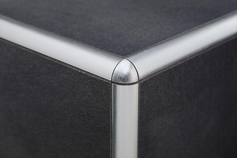 TAS/10 Внешний угол для satin polished silver для n006207