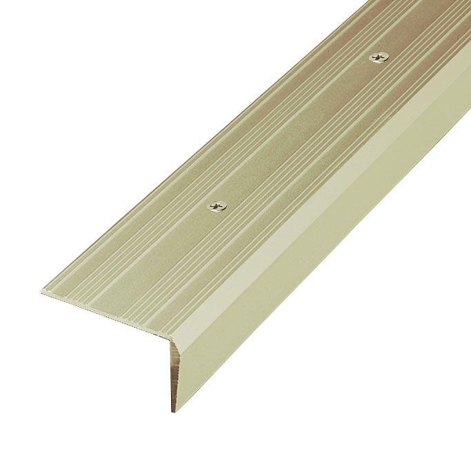 70/F Профиль для защиты ступеней anodised aluminium gold 4.2x340 ZZ