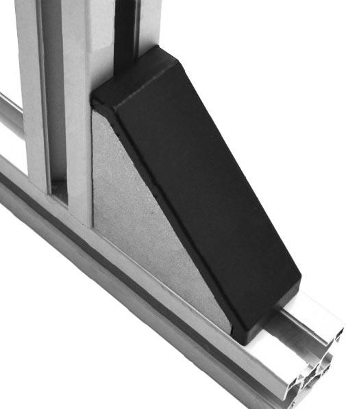 Соединитель угловой паз 8 |3x6