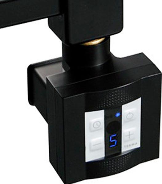 Блок управления для электр. полотенцесушителя, скрытое подключение слева, без ТЭНа Terma Split, (цв.Черный), KTX 4, Terma ZZ