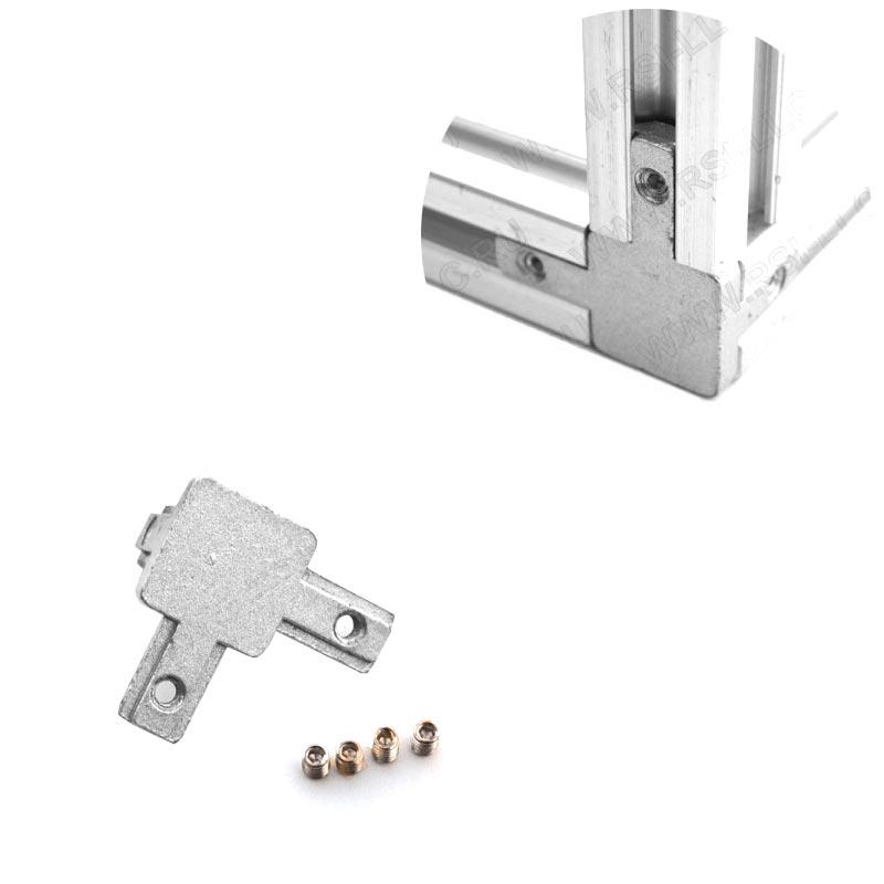 Трехсторонний угловой соединитель,серия 20 (С комплектом крепежа)