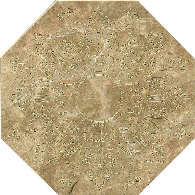 Тозетка Emperador Light Primera Marbl Tile № -4 золото (n048403) |10х10