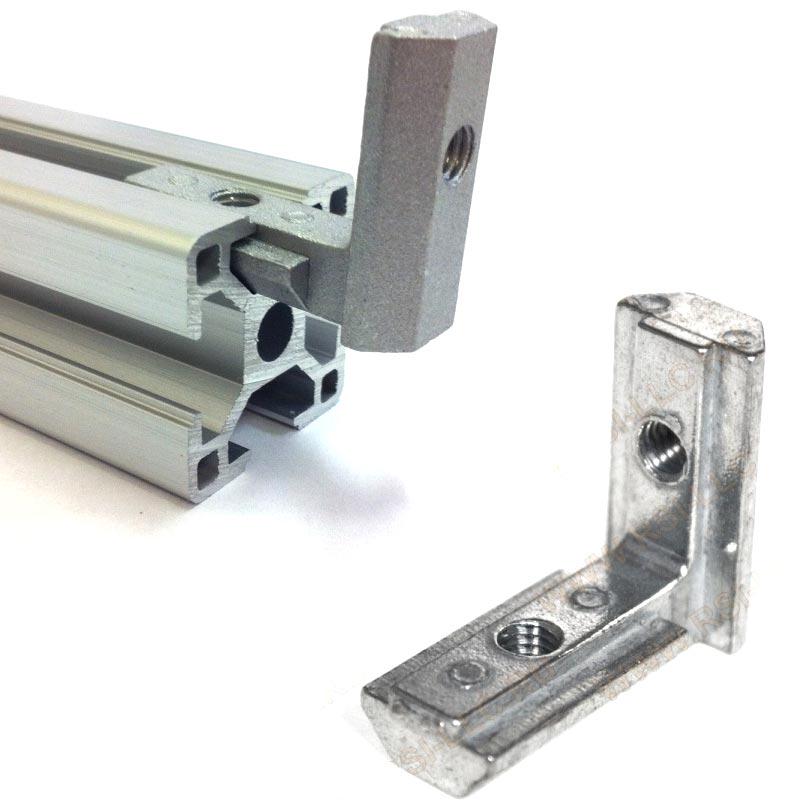 Внутренний угловой соединитель(прямой) паз 8 профиль 30мм