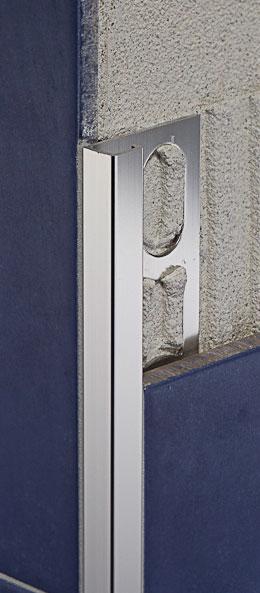 ZQBN/10 Профиль в форме прямого угла bright polished aluminium silver 1x270