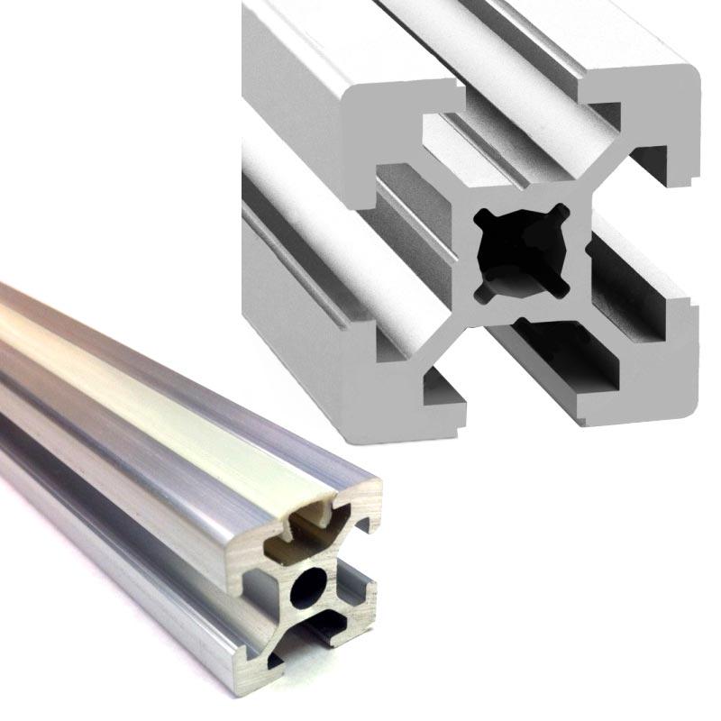 Профиль конструкционный алюминевый (без покрытия) 6 паз |2x2